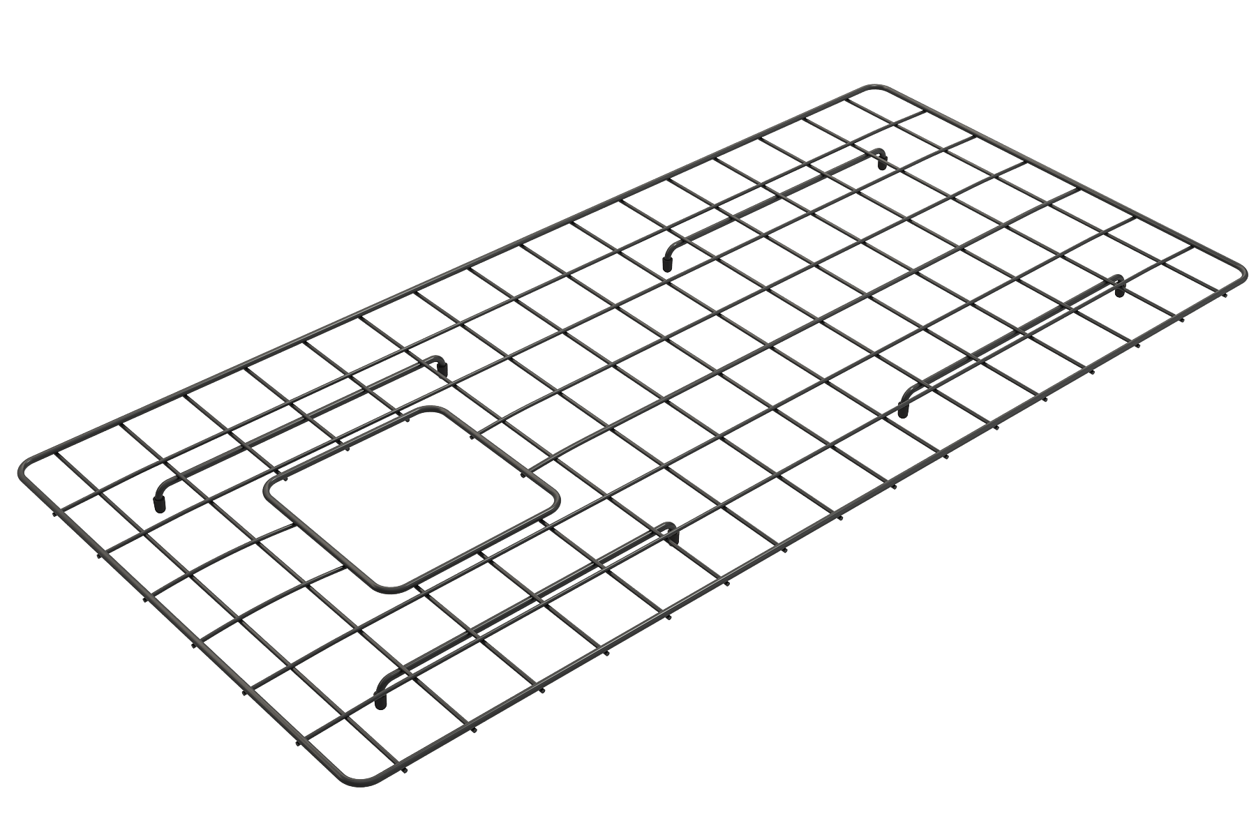 Stainless Steel Sink Rack in matte black finish for 36 in. 1354/1355/1505 Farmhouse Apron Front Fireclay Single Bowl Kitchen Sinks New Design